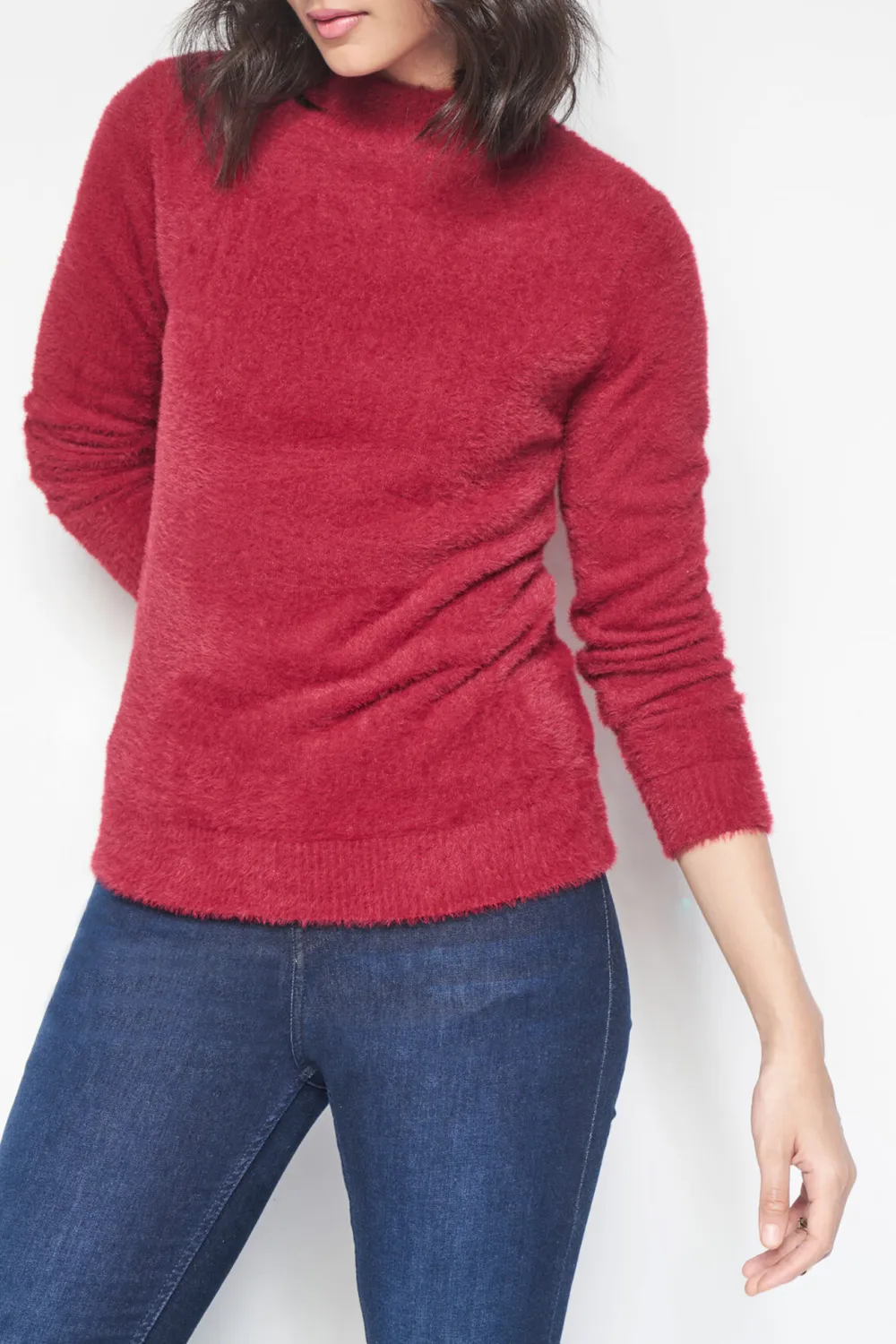 Red Long Sleeve Sweater