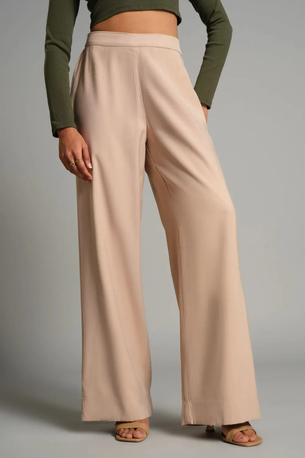 Casual Style Plain Pants